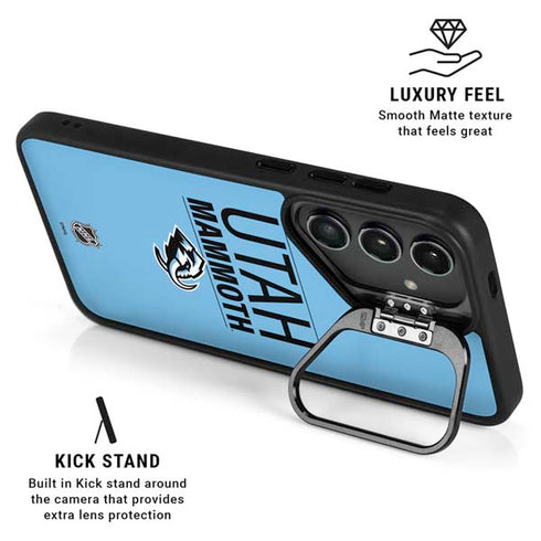 NHL Utah Mammoth Line-Up Series Galaxy S25 Kickstand Case